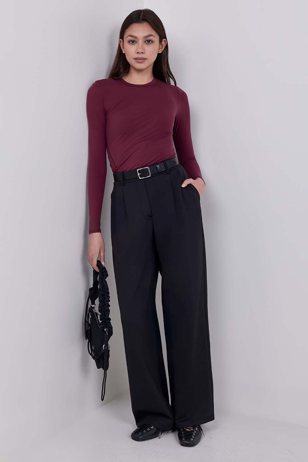 Nulu&trade; Crewneck Long-Sleeve Shirt